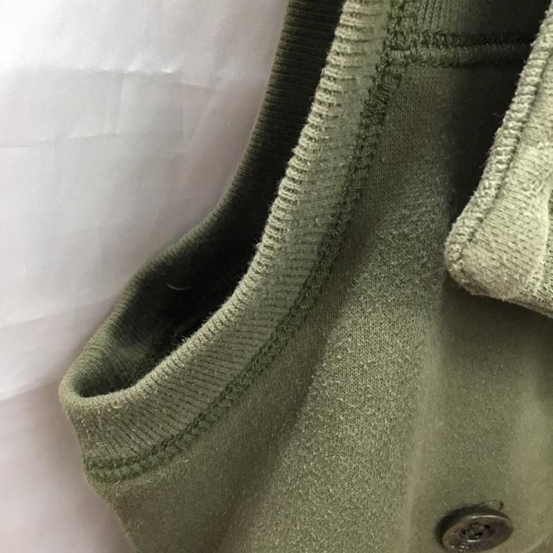 ディーゼル DIESEL ベスト ベスト 裏起毛 XS 無地 カーキ / カーキ / レディース USED 古着 中古 10118166