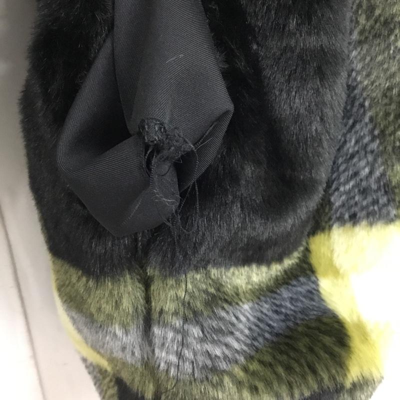ナイキ NIKE ジャケット、上着 ジャンパー、ブルゾン DD4542-010 NSWFXFURAOPジャケット アウター チェックジャケット ファージャケット M チェック マルチカラー / マルチカラー / レディース USED 古着 中古 10109395