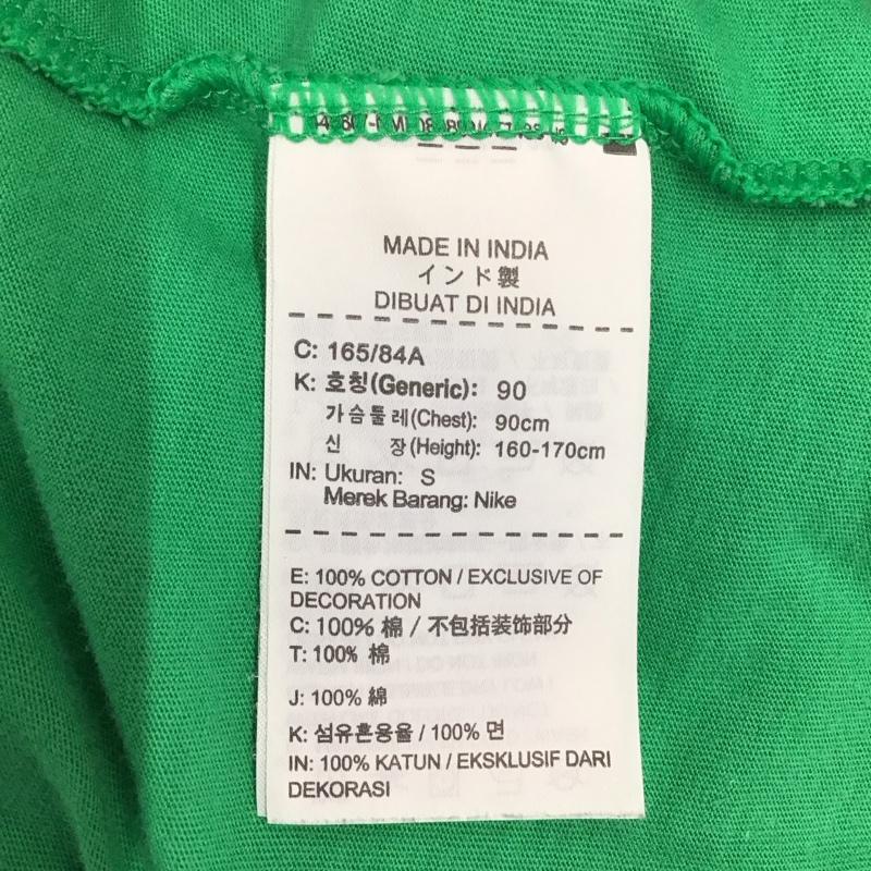ナイキ NIKE Tシャツ 半袖 940640-324 クルーネック S ロゴ、文字 緑 / グリーン / メンズ USED 古着 中古 10115543