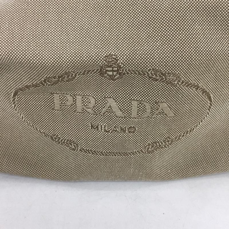 プラダ PRADA ポーチ ポーチ 2N1292 ロゴジャガード ロゴ、文字 ベージュ / ベージュ / レディース USED 古着 中古 10132627
