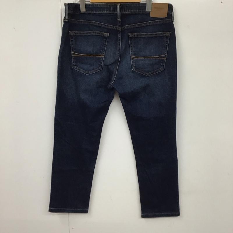 アバクロンビーアンドフィッチ ABERCROMBIE&FITCH パンツ デニム、ジーンズ デニムパンツ スリムパンツ カジュアルパンツ ストレッチパンツ 32インチ 無地 インディゴ / インディゴ / メンズ USED 古着 中古 10128677