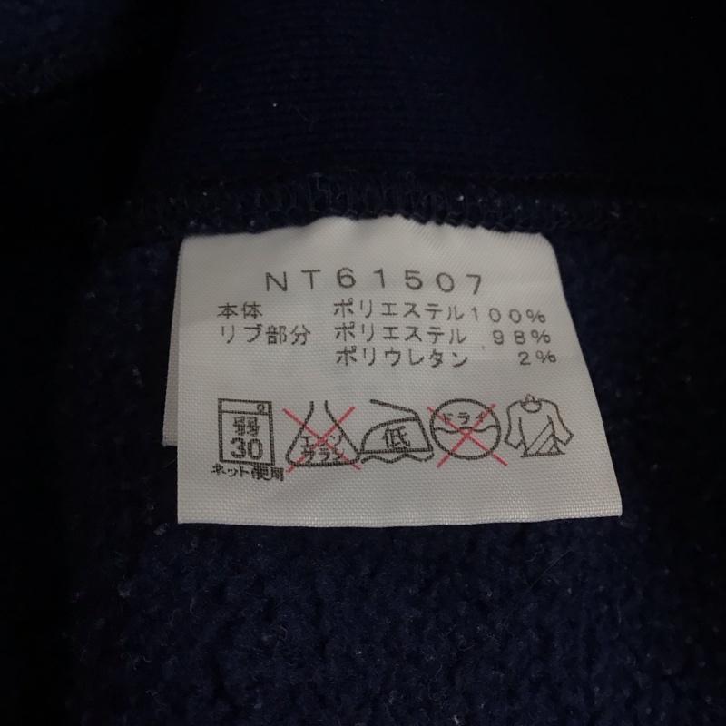 ザノースフェイス THE NORTH FACE パーカー 長袖 nt61507 フード付きパーカー プルオーバーパーカー S ロゴ、文字 紺 / ネイビー / メンズ USED 古着 中古 10141647