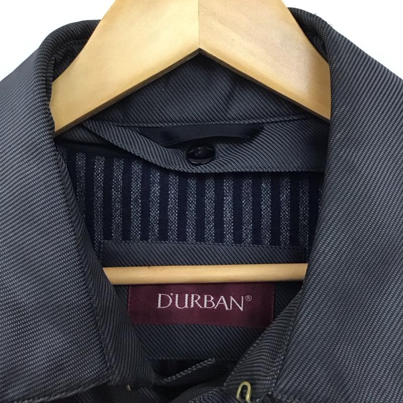 ダーバン DURBAN ジャケット、上着 ジャケット、ブレザー 前ボタンジャケット アウター カラージャケット LL 無地 灰 / グレー / メンズ USED 古着 中古 10130122