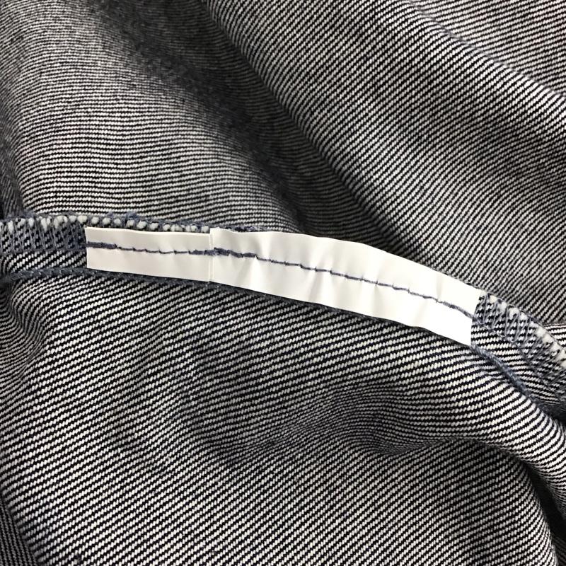 ザラ ZARA ワンピース ロングスカート デニムロングワンピース Vネック ノースリーブロングワンピース XS 無地 インディゴ / インディゴ / レディース USED 古着 中古 10138395