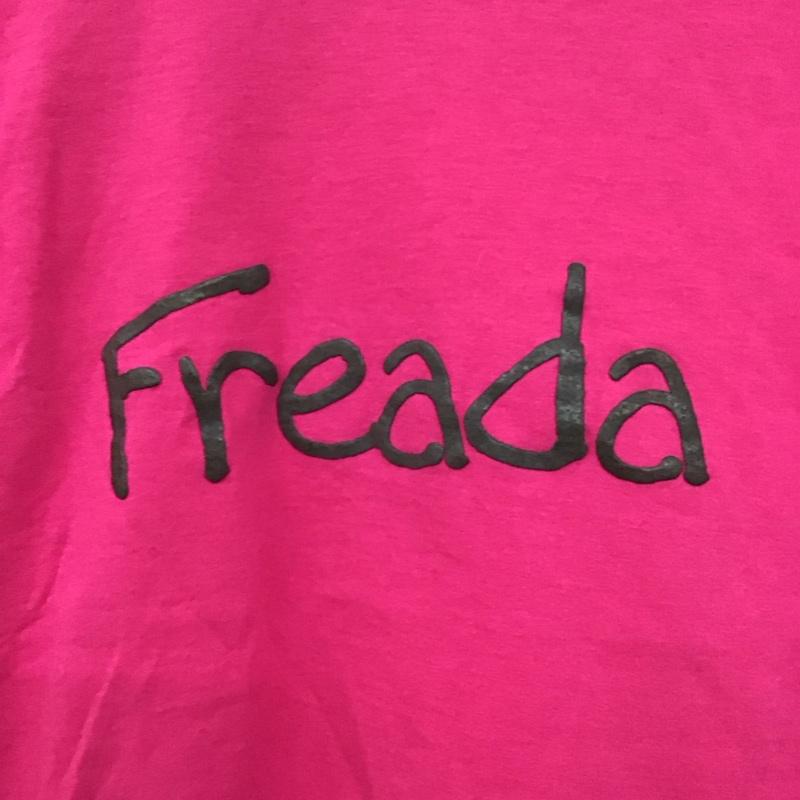 フリーダ Freada Tシャツ 半袖 Fruit of the Loom S プリント 桃 / ピンク / レディース USED 古着 中古 10129329