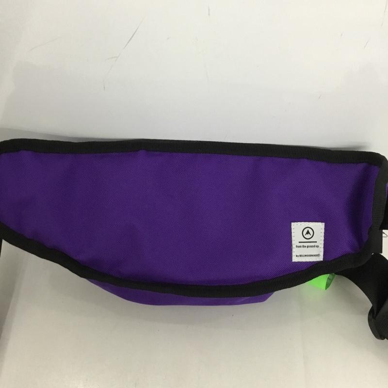 サテライト Satellite ウエストバッグ ウエストバッグ PUSH ボディーバッグ ロゴ、文字 紫 / パープル / メンズ USED 古着 中古 10128065