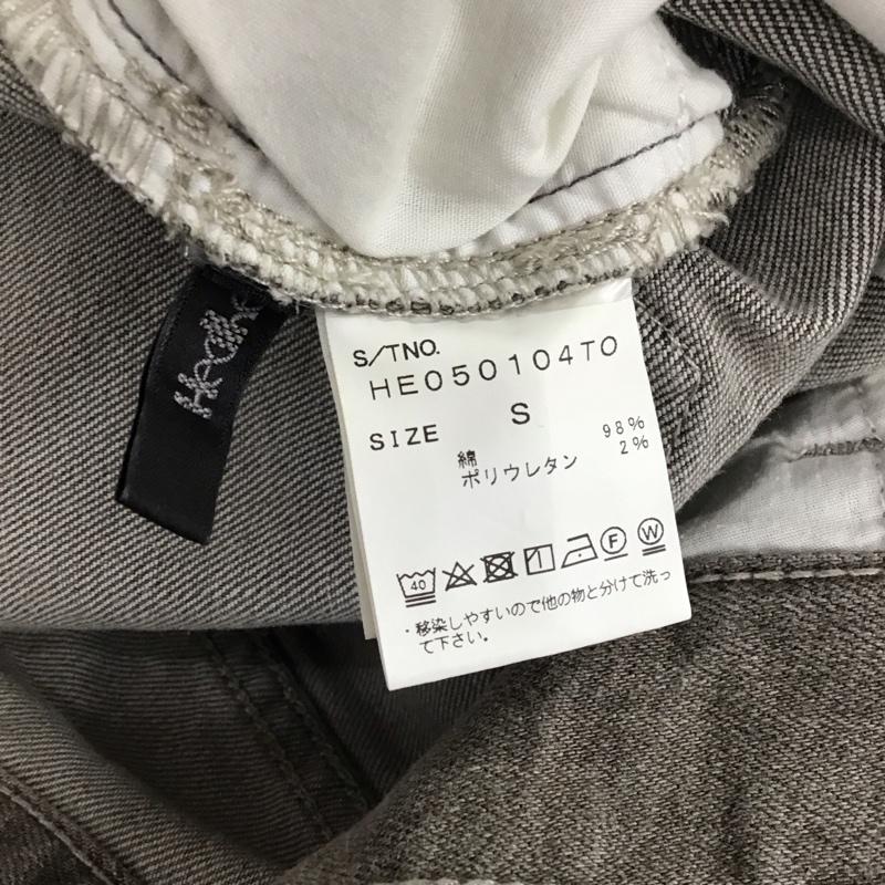 ヘザー Heather パンツ デニム、ジーンズ HE050104 KUROKIストレートデニム タグ付き S 無地 灰 / グレー / レディース USED 古着 中古 10122056