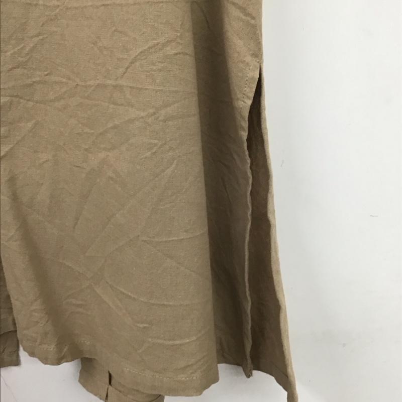 サマンサモスモス Samansa Mos2 タンクトップ タンクトップ ノースリーブ FREE 無地 ベージュ / ベージュ / レディース USED 古着 中古 10131666