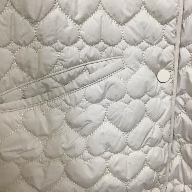 ザラ ZARA ジャケット、上着 ジャケット、ブレザー 3046/529/712 キルティングジャケット XS 無地 オフホワイト / オフホワイト / レディース USED 古着 中古 10131917