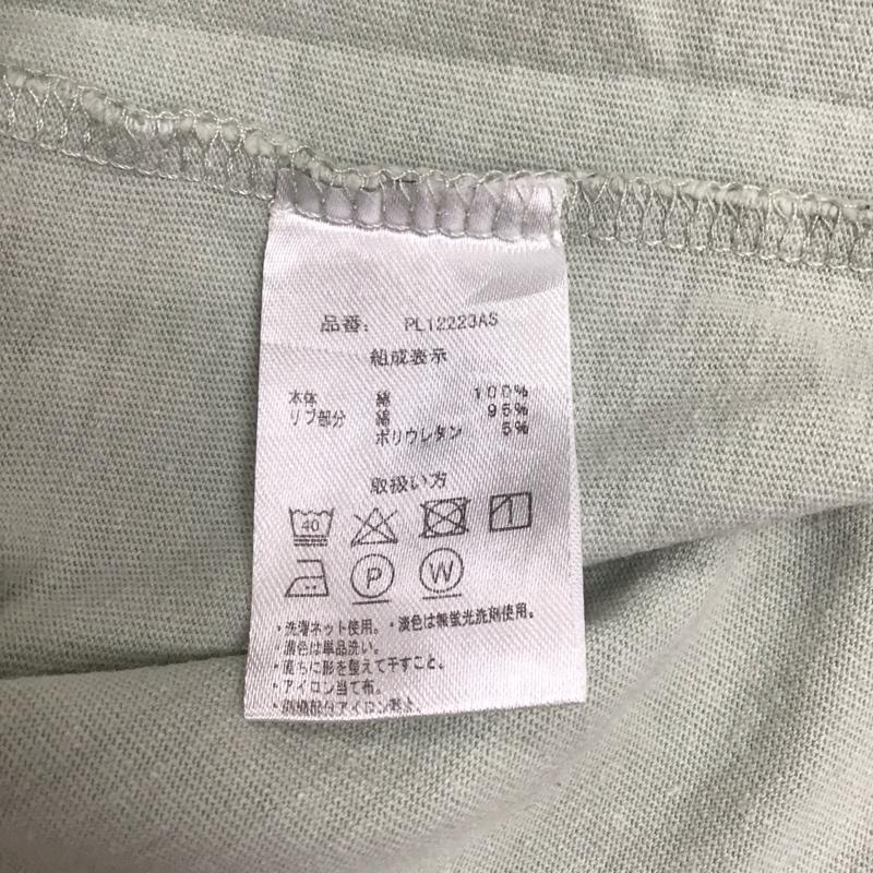 ユーエスポロアッスン U.S.POLO ASSN. Tシャツ 半袖 PL12223AS オーバーサイズ ワンポイント 黄緑 / イエローグリーン / メンズ USED 古着 中古 10117052