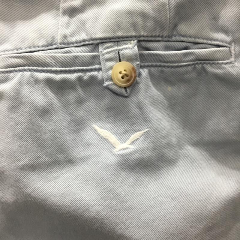 ラルフローレン RALPHLAUREN パンツ ショートパンツ ショートパンツ ハーフパンツ カジュアルパンツ 36 総柄 水色 / ライトブルー /  メンズ USED 古着 中古 10122905