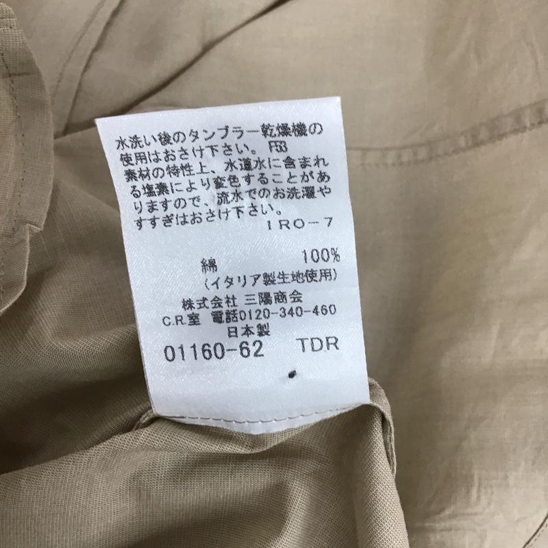 バーバリーロンドン Burberry London シャツ、ブラウス 長袖 長袖シャツ カラーシャツ ポケットシャツ 長袖カットソー 38 無地 ベージュ / ベージュ / レディース USED 古着 中古 10112511