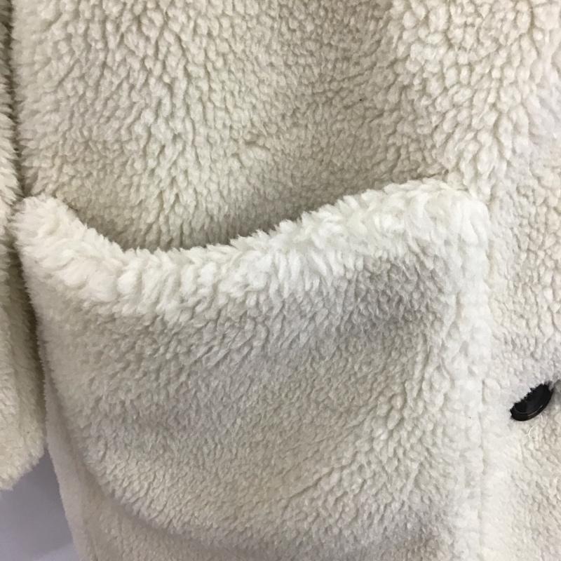 ザラ ZARA コート コート一般 XS 無地 オフホワイト / オフホワイト / レディース USED 古着 中古 10110507