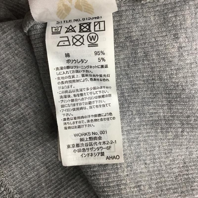 アヴィレックス AVIREX カットソー 長袖 長袖カットソー 無地カットソー クルーネック M 無地 灰 / グレー / メンズ USED 古着 中古 10143477