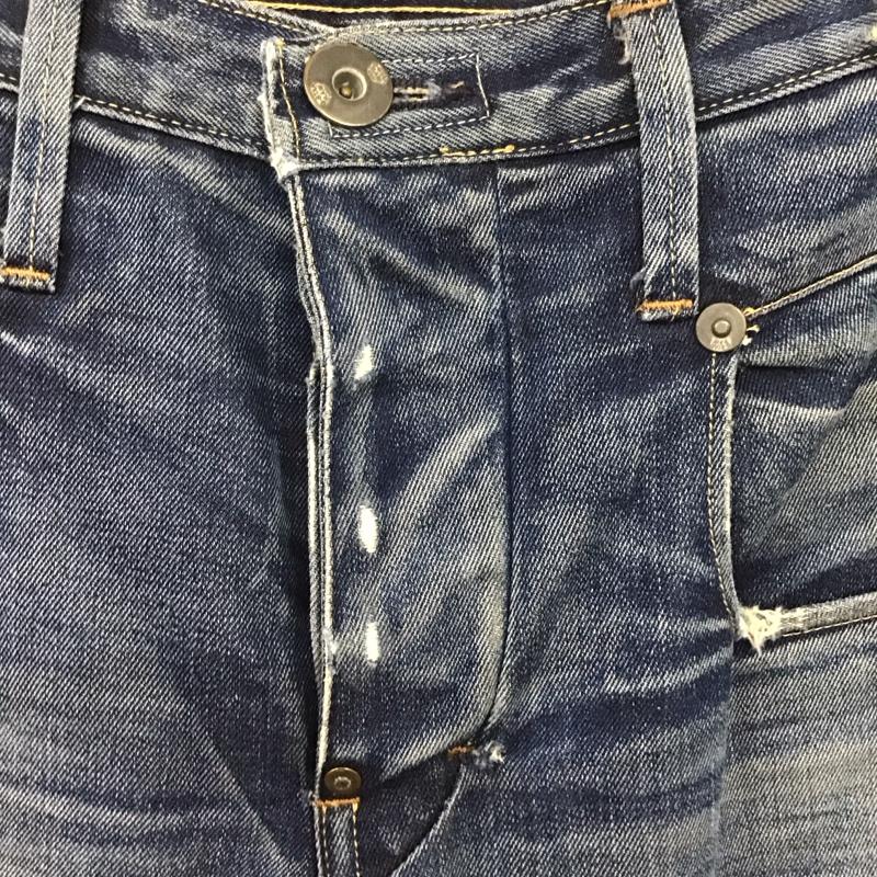 ジースターロゥ G-STAR RAW パンツ デニム、ジーンズ デニムパンツ スリムパンツ カジュアルパンツ ストレッチパンツ 29インチ 無地 インディゴ / インディゴ / メンズ USED 古着 中古 10132248