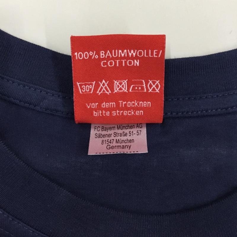 古着 USED Tシャツ 半袖 FC BAYERN クルーネック L プリント 紺 / ネイビー / メンズ USED 古着 中古 10109669