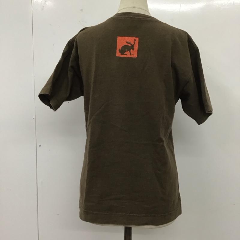 フォーティーファイブアールピーエム 45RPM Tシャツ 半袖 R845K クルーネック ロゴ、文字 茶 / ブラウン / レディース USED 古着 中古 10112343
