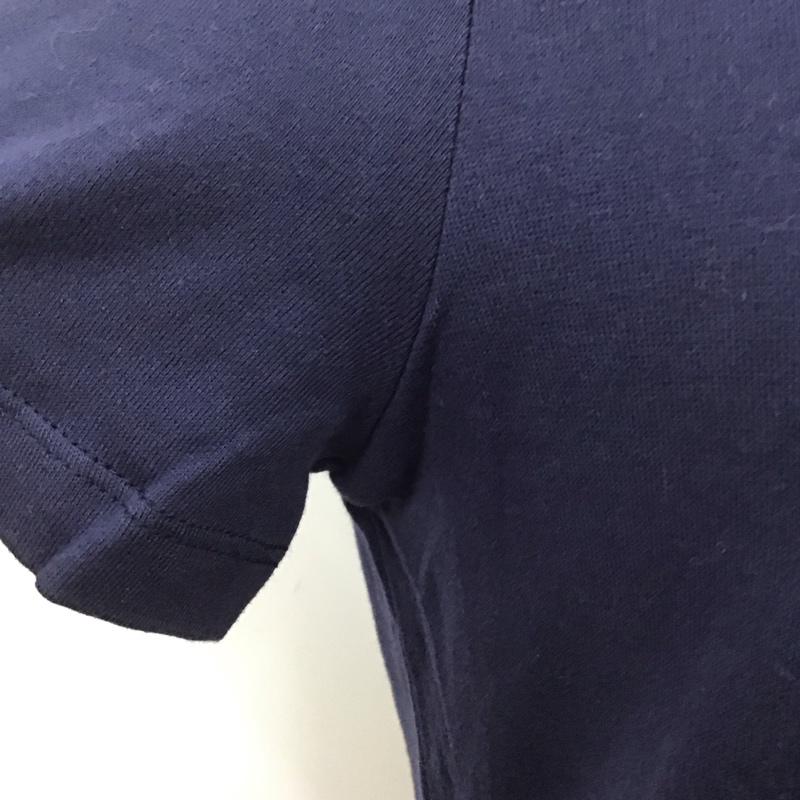ラコステ LACOSTE Tシャツ 半袖 TF103EL ベーシッククルーネックポケットTシャツ 36 ワンポイント 紺 / ネイビー / レディース USED 古着 中古 10108561