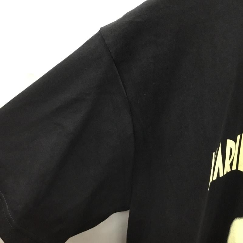 古着 USED Tシャツ 半袖 半袖カットソー プリントTシャツ クルーネックカットソー バンドTシャツ L プリント 黒 / ブラック / メンズ USED 古着 中古 10106901