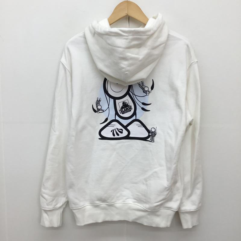 エクストララージ XLARGE パーカー 長袖 S キャラクター 白 / ホワイト / メンズ USED 古着 中古 10136085