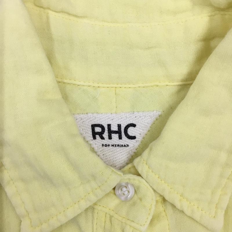 ロンハーマン カリフォルニア Ron Herman California シャツ、ブラウス 長袖 511070365-1322 RHC ガーゼ S 無地 黄 / イエロー / レディース USED 古着 中古 10118480