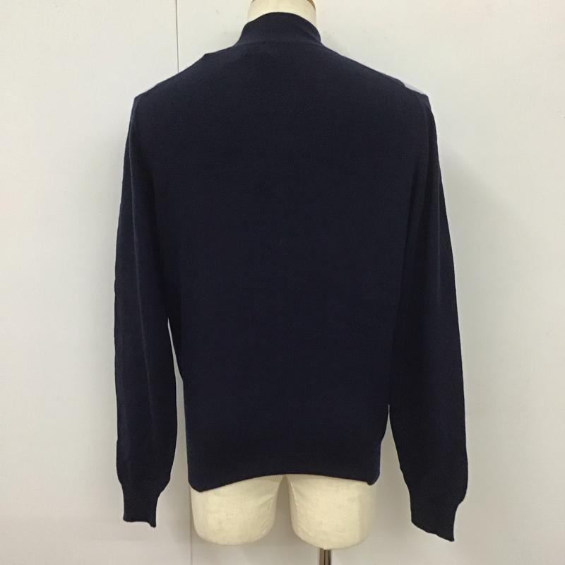 ブルックスブラザーズ BROOKS BROTHERS ニット、セーター 長袖 長袖ニットカットソー ニット セーター ジップアップネックニット M チェック マルチカラー / マルチカラー / メンズ USED 古着 中古 10112766