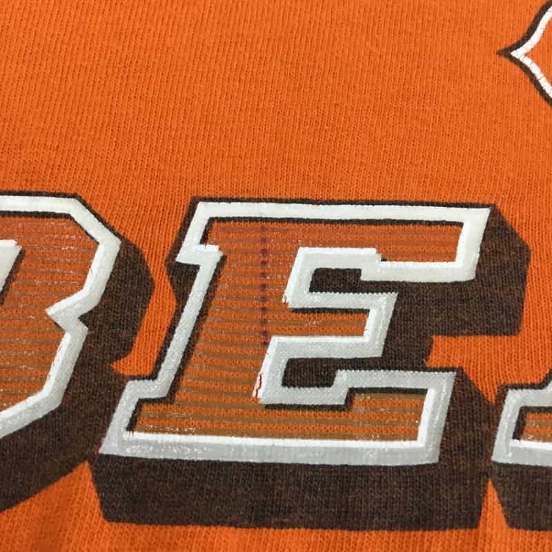 リーボック Reebok Tシャツ 半袖 Chicago Bears FOOT BALL Tシャツ XL ロゴ、文字 橙 / オレンジ / X 黒 / ブラック / メンズ USED 古着 中古 10130851