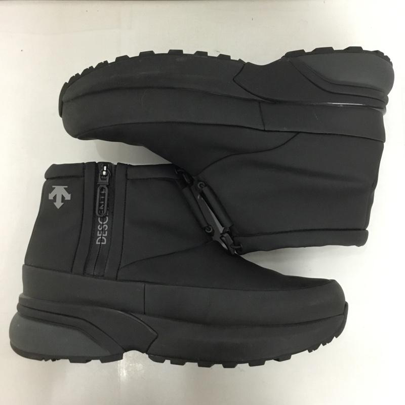 デサント DESCENTE アウトドアシューズ アウトドアシューズ DM1WJD07BK ウィンターブーツ 防水 防寒 27cm 27.0cm ロゴ、文字 黒 / ブラック / メンズ USED 古着 中古 10124858