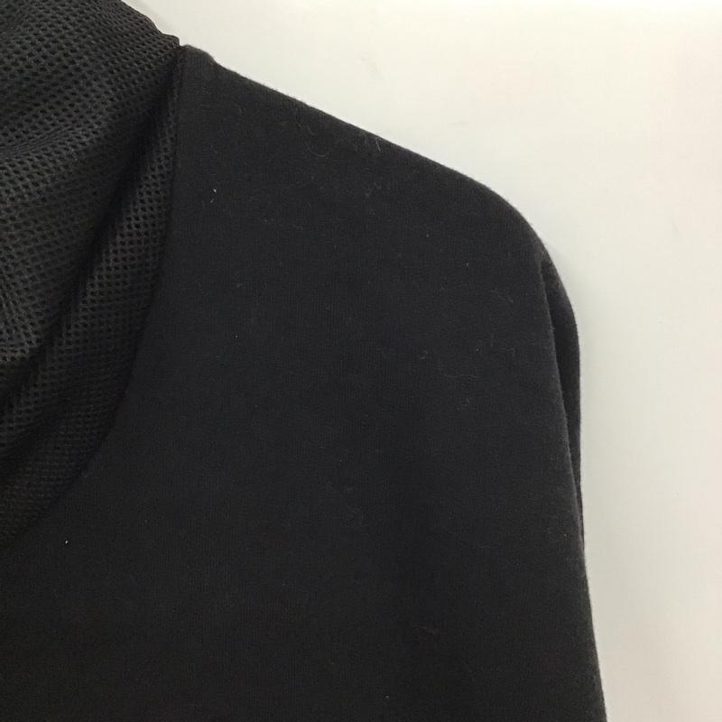 ザラメン ZARA MAN パーカー 半袖 半袖パーカーカットソー プルオーバーパーカー XL 無地 黒 / ブラック / メンズ USED 古着 中古 10130570