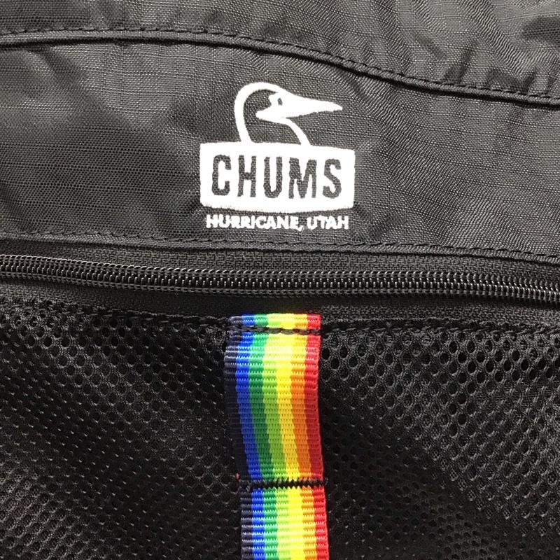 チャムス CHUMS ボストンバッグ ボストンバッグ CH60-3750 スプリングデールボストン ロゴ、文字 黒 / ブラック / メンズ USED 古着 中古 10118148