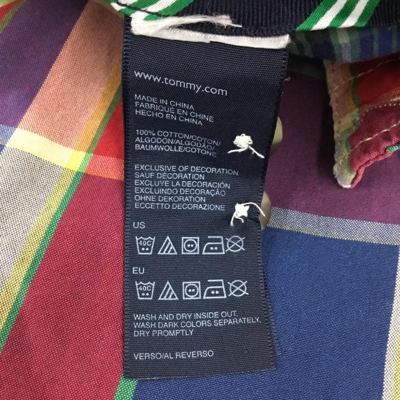 トミーヒルフィガー TOMMY HILFIGER パンツ ショートパンツ カーゴパンツ 34 チェック マルチカラー / マルチカラー / メンズ USED 古着 中古 10118931