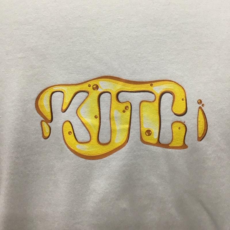 キス KITH Tシャツ 半袖 半袖カットソー プリントカットソー クルーネックカットソー S ロゴ、文字 白 / ホワイト /  メンズ USED 古着 中古 10111011