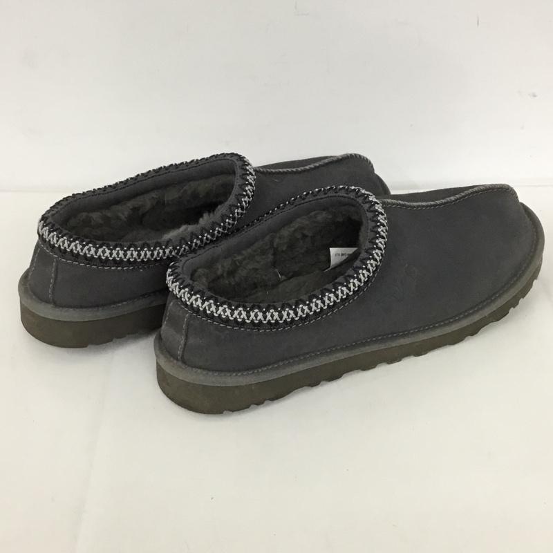 アグ UGG スリッポン スリッポン 5950 TASMAN 25cm 25.0cm ロゴ、文字 灰 / グレー / レディース USED 古着 中古 10128290