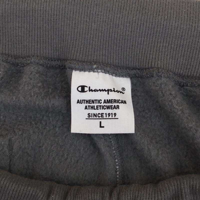 チャンピオン Champion パンツ ワークパンツ、ペインターパンツ スウェットパンツ C8-A224 L ロゴ、文字 灰 / グレー / メンズ USED 古着 中古 10136373