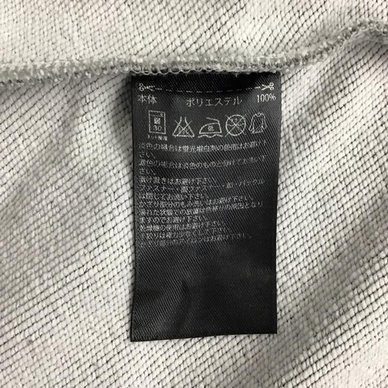 アディダス adidas トレーナー 長袖 AZ4795 スウェット ポケット付き L ロゴ、文字 灰 / グレー / X 黄 / イエロー / メンズ USED 古着 中古 10123290