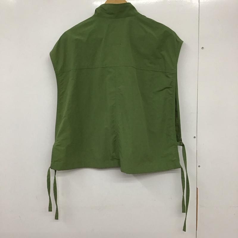 ダブルクローゼット w closet ベスト ベスト FREE 無地 カーキ / カーキ / レディース USED 古着 中古 10133138