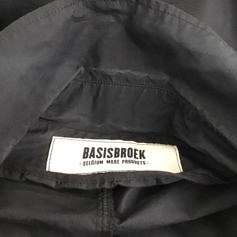 バシスブルック BASISBROEK ジャケット、上着 ジャケット、ブレザー ロングジャケット ロングコート アウター カラージャケット 4 無地 黒 / ブラック / メンズ USED 古着 中古 10107470
