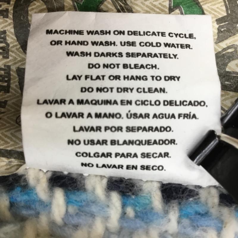 USフルギ US古着 パーカー 長袖 BAJA JOE メキシカンパーカー XL アイボリー / アイボリー / X 水色 / ライトブルー / X 黒 / ブラック / メンズ USED 古着 中古 10140090