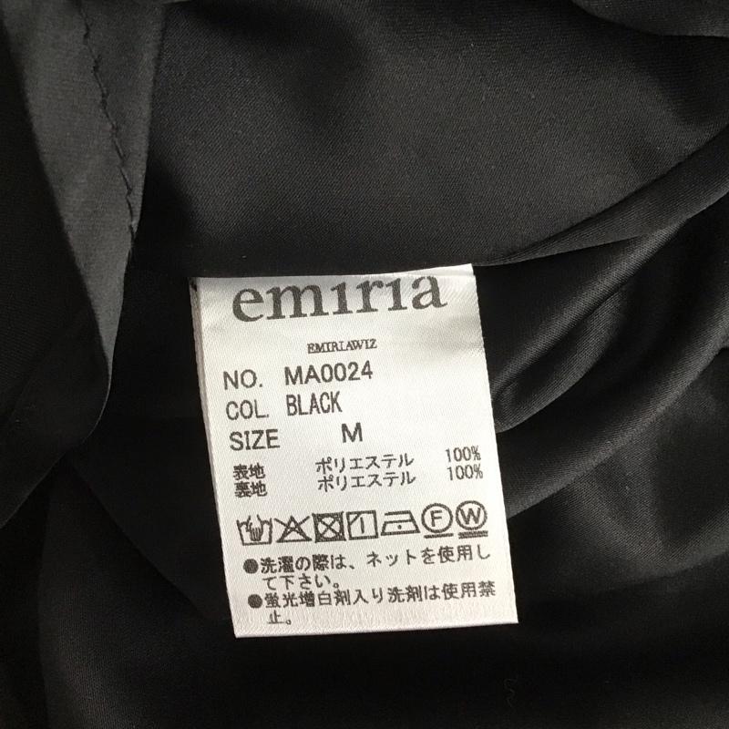 エミリアウィズ Emiria wiz ワンピース ロングスカート MA0024 半袖 M 花柄 黒 / ブラック / レディース USED 古着 中古 10106741