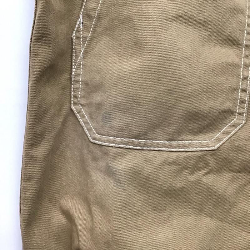 ディッキーズ Dickies サロペット・オーバーオール サロペット、オーバーオール オーバーオール つなぎ オールインワン L 無地 ベージュ / ベージュ / レディース USED 古着 中古 10149340