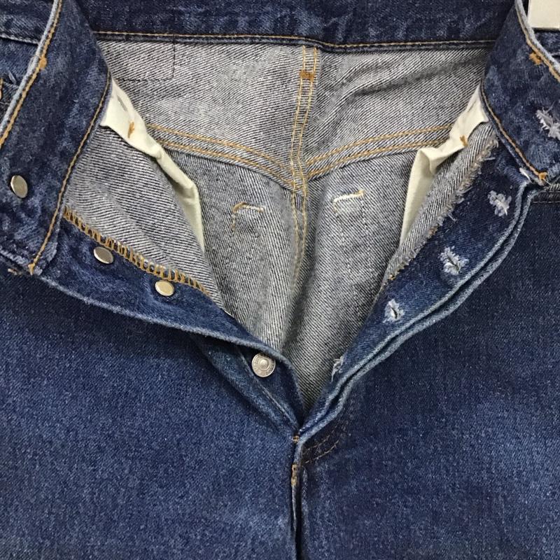 リーバイストラウスアンドコー Levi Strauss & co. パンツ デニム、ジーンズ 31インチ 無地 インディゴ / インディゴ /  メンズ USED 古着 中古 10124039