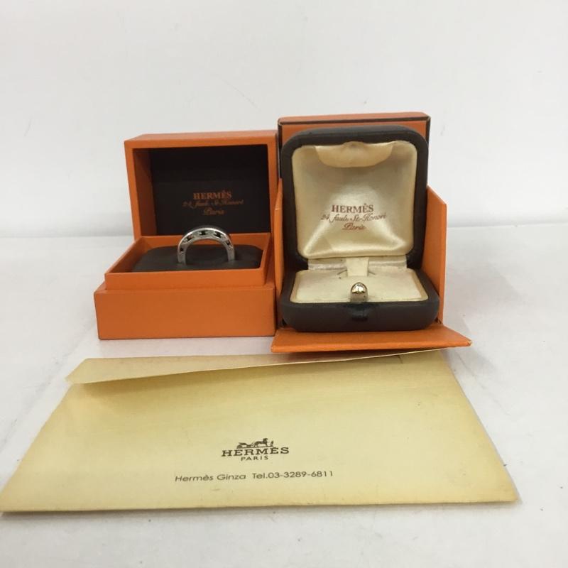 エルメス HERMES アクセサリー 指輪 CLARTE 56 16号 箱有 無地 銀 / シルバー / メンズ USED 古着 中古 10131838