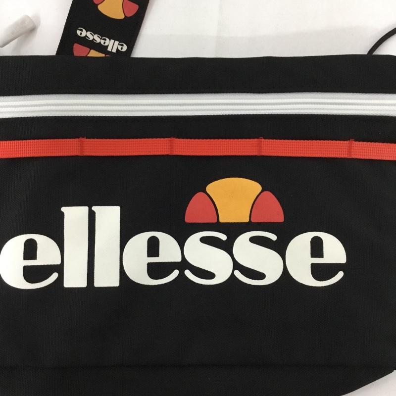 エレッセ ellesse ショルダーバッグ ショルダーバッグ EB7012 サコッシュ タグ付き FREE ロゴ、文字 黒 / ブラック / メンズ USED 古着 中古 10128394