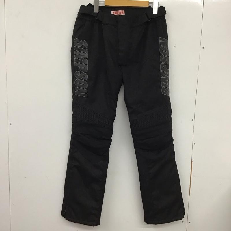 シンプソン SIMPSON パンツ ワークパンツ、ペインターパンツ ナイロンパンツ ワイドパンツ カジュアルパンツ M ロゴ、文字 黒 / ブラック / メンズ USED 古着 中古 10135831