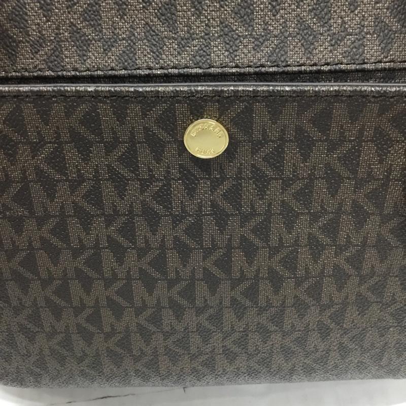 マイケルコース MICHAEL KORS トートバッグ トートバッグ 30S7GTTT8B 総柄 茶 / ブラウン / X 赤 / レッド / レディース USED 古着 中古 10117615