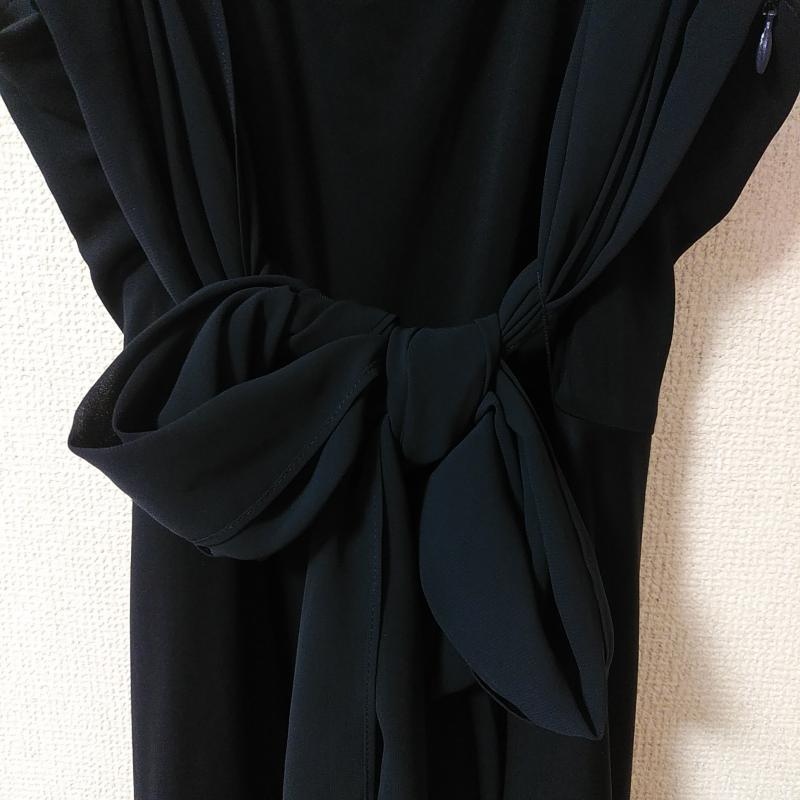パールマシェール PARLMASEL ワンピース ロングスカート パーティードレス 2 無地 紺 / ネイビー / X 黒 / ブラック / レディース USED 古着 中古 10013915