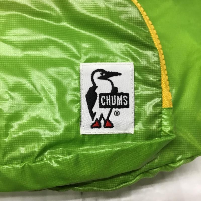 チャムス CHUMS ウエストバッグ ウエストバッグ RIP STOP FANNY PACK ロゴ、文字 薄緑 / ライトグリーン / メンズ USED 古着 中古 10106345