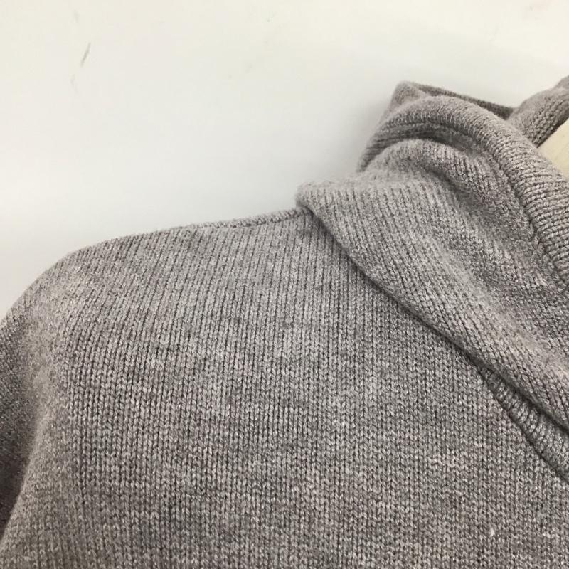 アミ ami ニット、セーター 長袖 XL 無地 灰 / グレー / メンズ USED 古着 中古 10108167