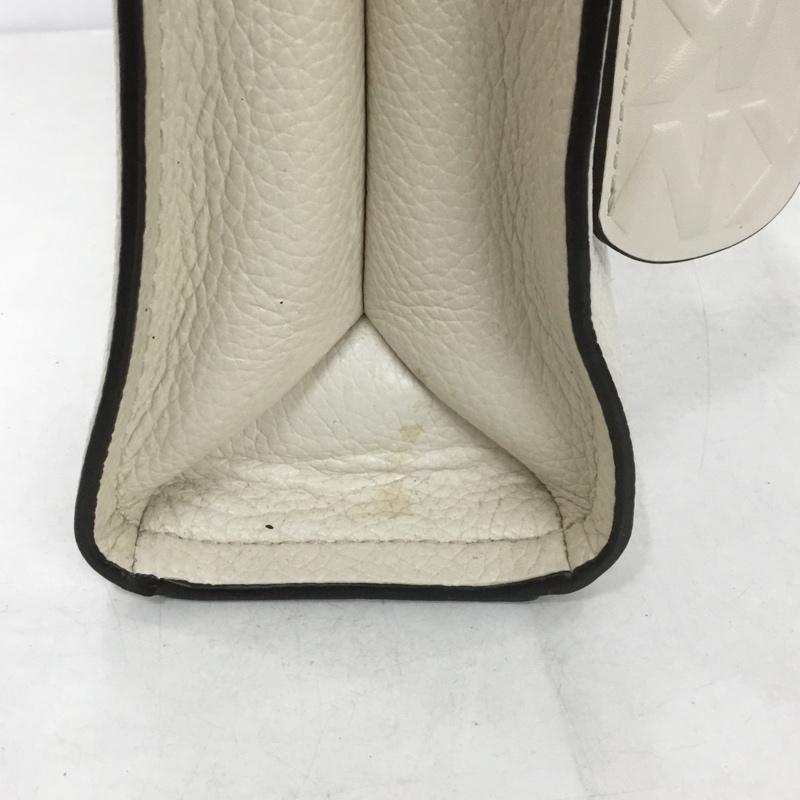 マイケルコース MICHAEL KORS ハンドバッグ ハンドバッグ 35S2G7ZC5L ロゴ、文字 アイボリー / アイボリー / レディース USED 古着 中古 10138868