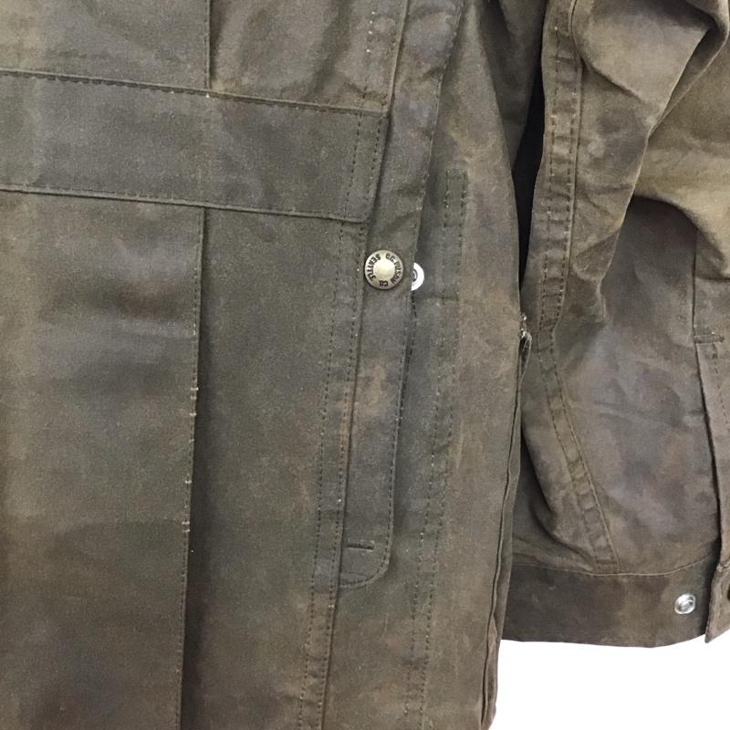 フィルソン FILSON GARMENT ジャケット、上着 ジャケット、ブレザー ロングジャケット アウター ロングコート オイルコート XL 無地 カーキ / カーキ / メンズ USED 古着 中古 10135450